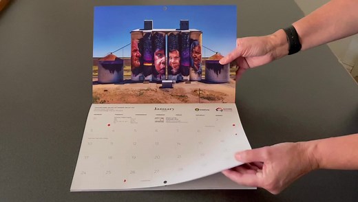 Yes it’s back! It’s bigger and better featuring 14 amazing silo art locations, with 50% of the profits returned to the 14 communities featured. The Australian Silo Art Trail Calendar for 2022 can be purchased on line here: www.australiansiloarttrail.com/store #australiansiloarttrail #siloartcalendar #supportregionalaustralia #graincorp #art #streetart #siloart #siloarttrail | Australian Silo Art Trail