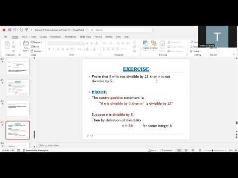 Proof by Contraposition