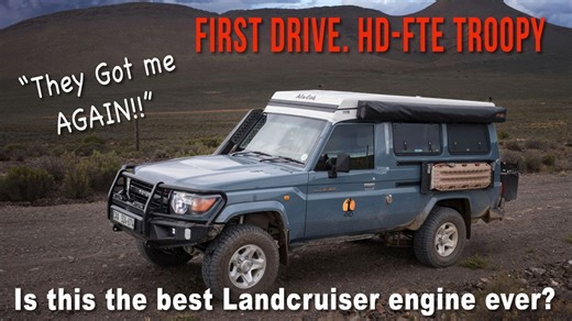 Collecting my HD FTE engine troopy in Cape Town a dream overland moment