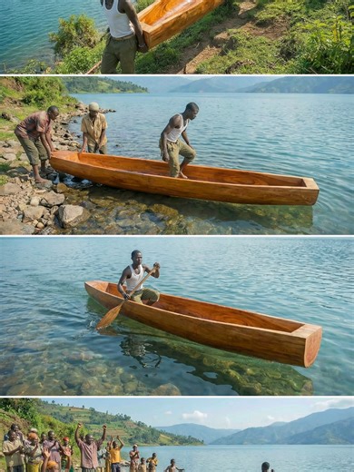 I made canoe from a log of wood 🥲#fyppppppppppppppppppppppp #logofwood #canoe #trending