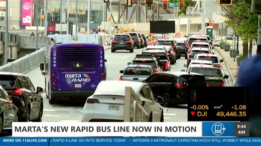 MARTA tests new bus network changes
