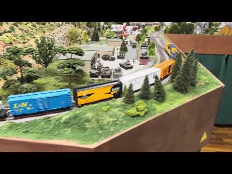 Maryville Model Railroad Club! Maryville TN! A Tour of our LARGE HO Scale Club Layout! ENJOY!