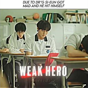 Si-eun slap himself 🔥 | Weak hero class 1 #weakheroclass1 #kdrama