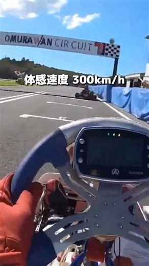 【ゴーカート】体感速度 300km/hの世界 #karting