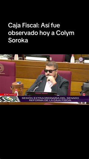 Sesión extraordinaria en el Senado