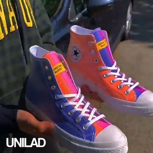 These Converse change from white to rainbow colours in the sun... The perfect summer shoe exists! 😍🌈 | UNILAD