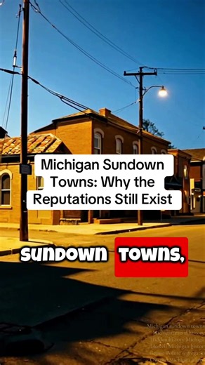 Michigan once had dozens of sundown towns where people of color were warned not to be out after dark. While the laws and signs are gone, many of the reputations still linger. This video looks at Howell, Grosse Pointe, Owosso, Wyandotte, and Dearborn — how history shaped these communities, why some people still feel uneasy today, and how at least one city completely transformed. Are these reputations outdated, or do they still influence how people feel? #michiganhistory #sundowntowns #kkkhistory