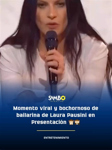 Momento viral #lauraPausini #bailarina