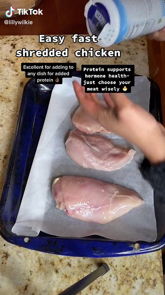 Fast & Easy Shredded Chicken Recipe