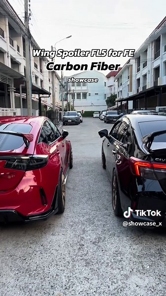 Wing Spoiler FL5 Showcase for Honda Civic FE