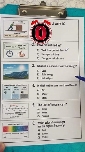 Can You Answer These Physics Questions? 🤔 Physics Quiz #physics #sciencequiz #gkquiz