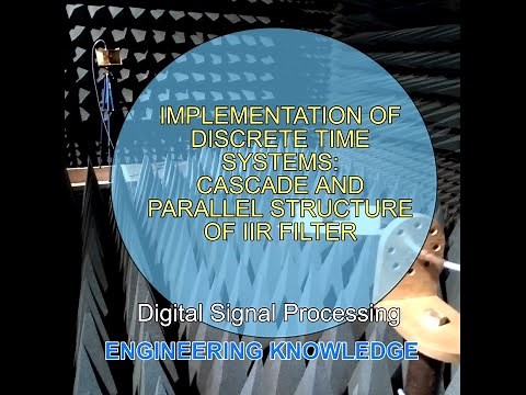 Implementation of Discrete Time Systems: Cascade and Parallel form structure of IIR Filters