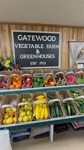 ☀️ Come see what’s fresh at Gatewood’s — Noblesville’s favorite farm market since 1922! Local produce, Amish baked goods, raw wildflower honey, jarred good, and so much more are waiting for you. 🍑🌽 📍 Gatewood Vegetable Farm & Greenhouses 9555 E 206th St, Noblesville, IN 46062 #shoplocal #shopsmall #Gatewoods #noblesville #SupportLocal #FreshFromTheFarm #local #summerproduce #eatlocal #freshproduce #produce #farmfresh #supportlocal #indianagrown #farmmarket #indianapolisindiana #indiana #summe