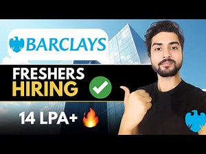 Barclays Hiring Freshers 🔥Apply Now | Complete Guide
