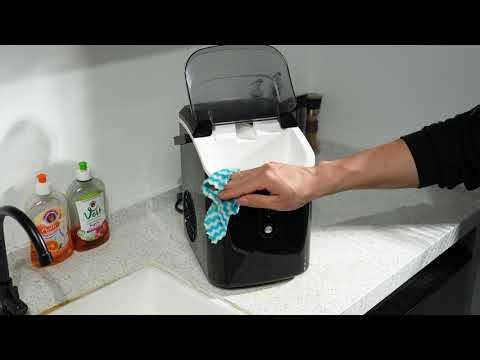 How to quick clean your cubes chewing ice-maker#euhomy #icemaker #cleaning #clean #cleanasmr