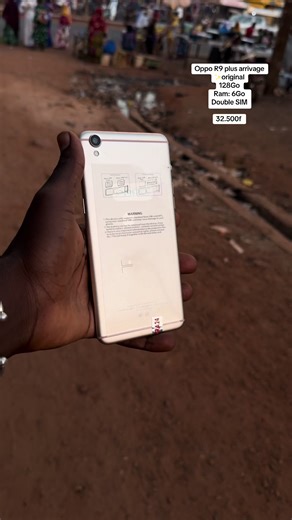 Oppo R9 Plus: Arrivée Originale 128Go et 6Go RAM