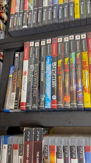 My PS2 Collection #ps2 #retrogaming #playstation #playstation2 #grail ￼