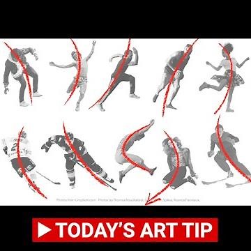 Art Tip 34 | Line of Action | Stephen Silver