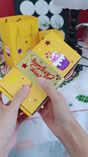 Creative Birthday Surprise Explosion Box