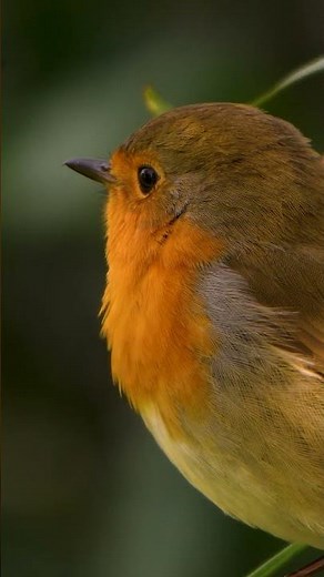 How close can you get to a robin? #robin #birdwatching #cutanimals