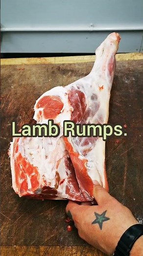 Stunning Lamb Rump/chumps Steaks. #SRP #lamb #legoflamb #shorts #lambsteak
