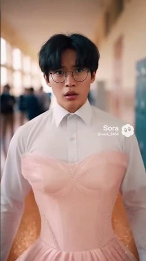 Tg tf mtf nerd boy transform into sexy princess #uk #usa #mtf #transformation #canada #asia #ai