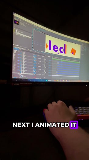 FedEx logo… but animated by me!