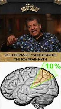 Neil deGrasse Tyson Destroys The 10% Brain Myth I CLUB SHAY SHAY