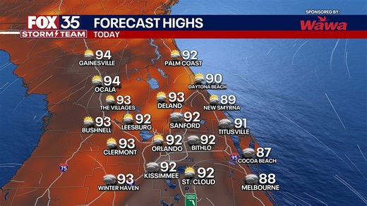 Orlando weather: Strong storms Tuesday, drier days ahead for most of Central Florida