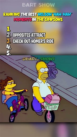 RANKING THE BEST NELSON ''HAW HAW'' MOMENTS IN THE SIMPSONS