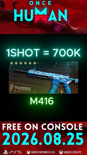 M416 MOST DMG BUILD Once Human Console Countdown | 15 Days to Launch
