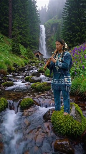Native American Flute, Sounds of Nature for Deep Sleep and Relaxation #shorts #meditation #love