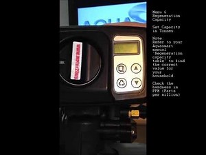 Meter Water Softener setup configuration demo (W2B200, W2B500, W2B800)