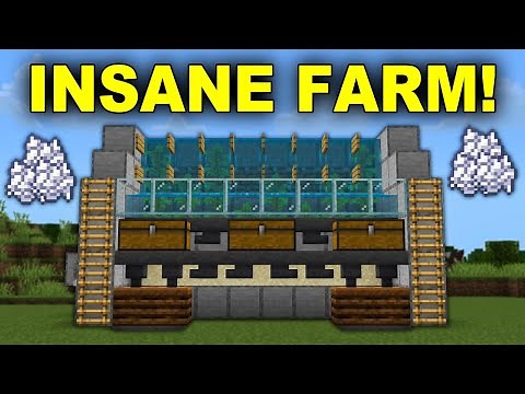 Best Bonemeal Farm In Minecraft Bedrock 1.21 (NEW Design)