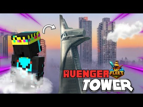 I Built The Avengers Tower in | Minecraft McFleet server