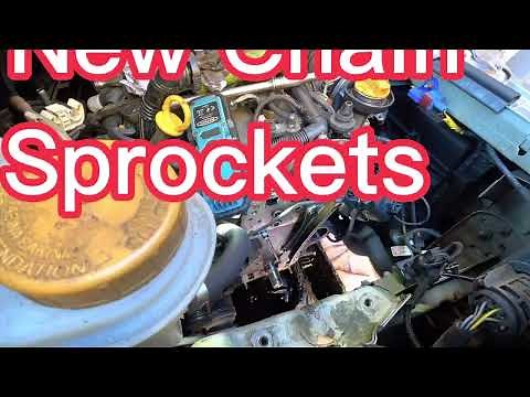Peugeot Bipper Timing Chain Replacement - Time Lapse