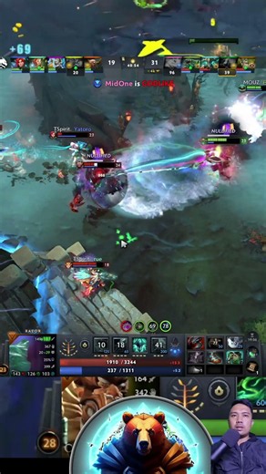 🔥 Razor Perfection! Crystallis Dominates Team Spirit 🔥 #dota2 #dota2indonesia #dota2shorts #shorts