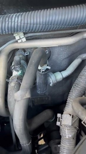 2006 Nissan Xterra - Heater Hose T-fitting Coolant Leak