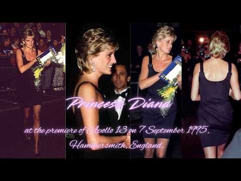 Princess Diana at Apollo 13 Premiere | Hammersmith | September 7, 1995