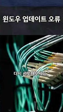 윈도우 업데이트 오류
