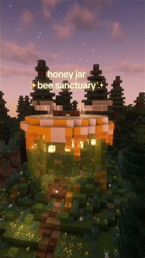 bee sanctuary minecraft build🍯🐝 #minecraft #minecraftbeauty #minecraftbuilding #inspo