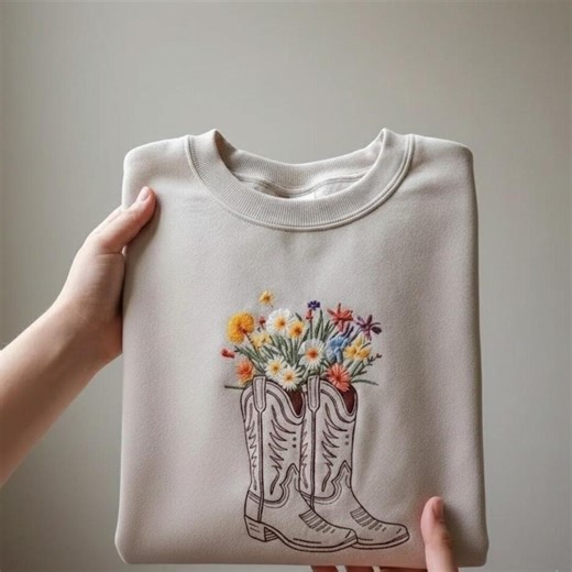 Western Cactus Embroidery Design, Desert Cowgirl Howdy Machine Embroidery File, Retro Western Southern Style Pattern, Instant Download - Etsy