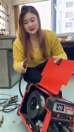 Detailed instructions on installing welding wire #welding machine #electric welding machine