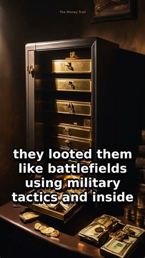 The 10 Wildest Bank Robberies of the 1800s (Part 1) | The Money Trail #Shorts