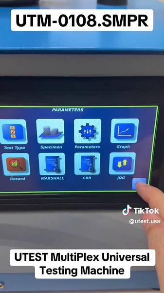 UTM-0108.SMPR > UTEST MultiPlex Universal Testing Machine #ConstructionMaterialTesting #CementTesting #ConcreteTesting #SoilTesting #AsphaltTesting #Cement #Concrete #Soil #Asphalt #UTEST #MaterialTestingEquipment #ASTMD1883 #ASTMD2166 #ASTMD2850 #ASTMD1559 #ASTMD5581 #ASTMD6927 #ASTMD6931