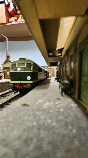 Hornby Class 31 D5511 diesel electric locomotive working the goods.