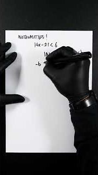 Introduction to Inequalities: Solving a Basic One #inequalities #gcsemaths #alevelmaths