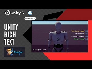 Dialogue: Adding Polish with Rich Text | Game Creator 2