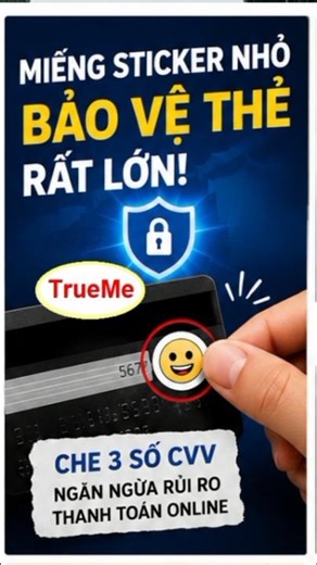Miếng sticker trong thư ngân hàng dùng để làm gì? TrueMe TheTinDung
