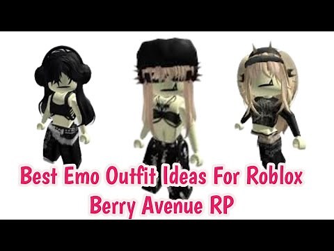 New 3 Emo Outfits ID Codes For Brookhaven RP, Berry Avenue, And Bloxburg